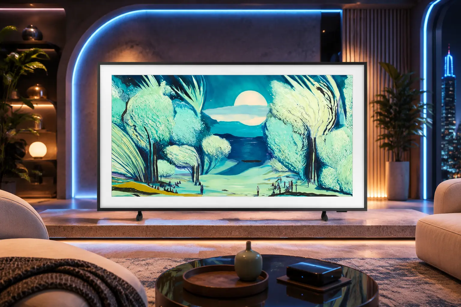 Samsung The Frame 50" 4K LS03F: quando a TV vira obra de arte