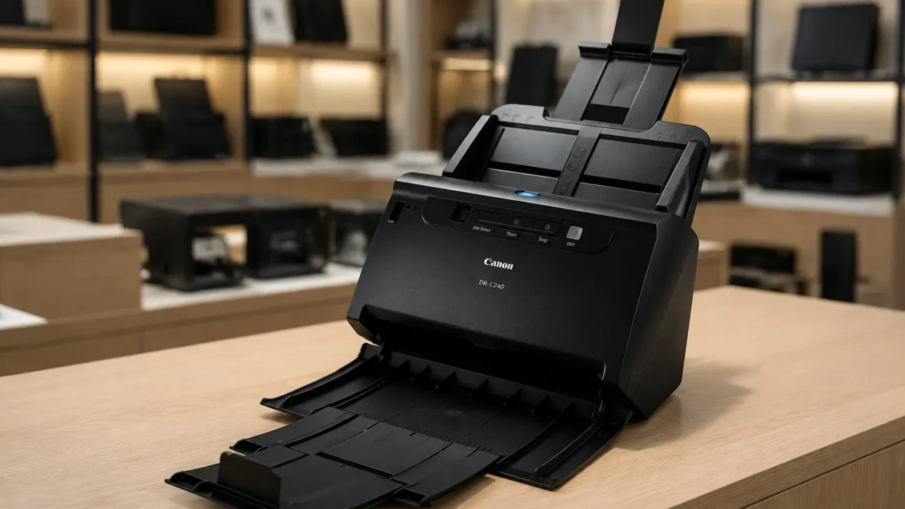 Canon DR-C240: compacto, mas serve para escritório e documentos longos?