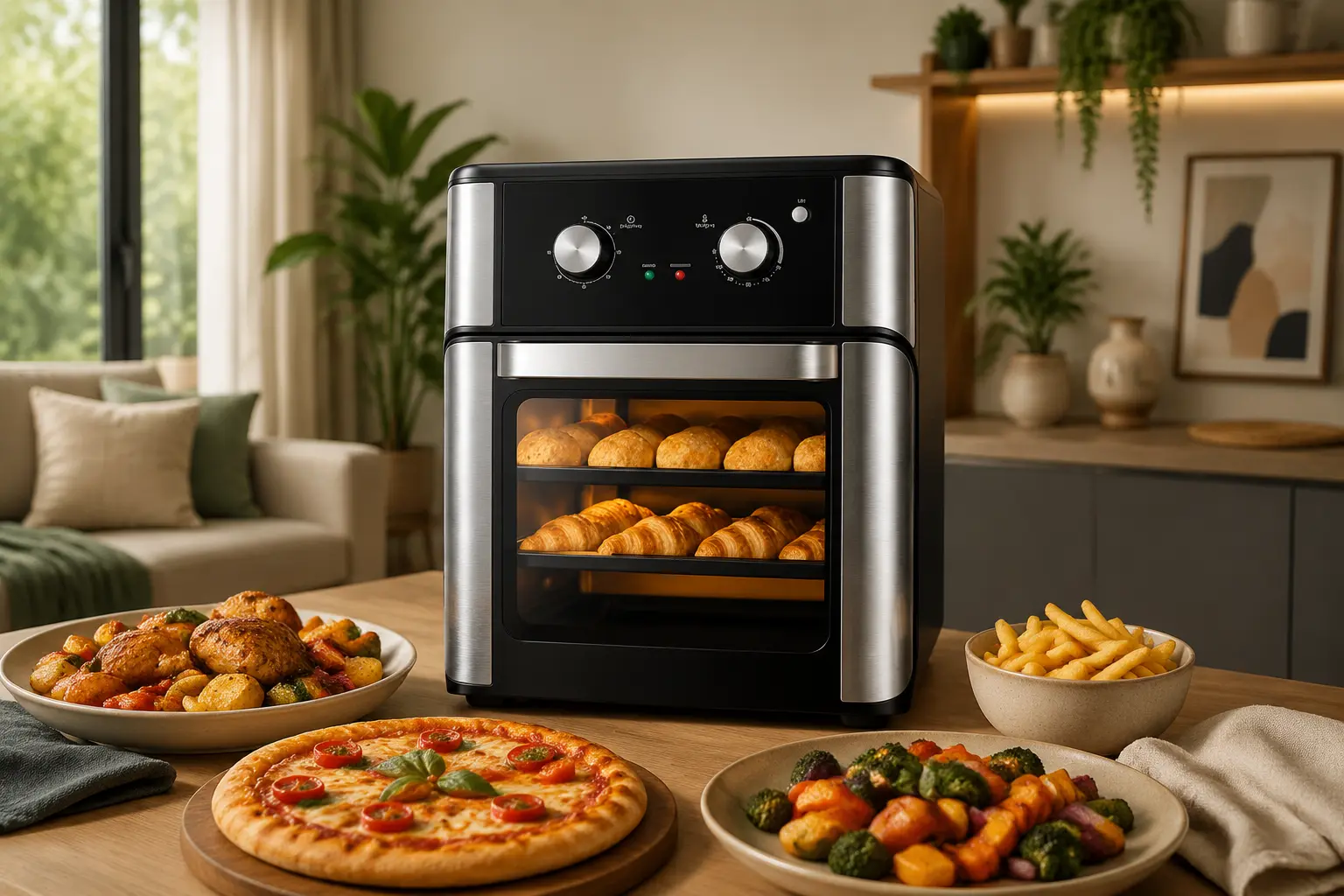 MONDIAL Air Fryer Forno Oven 12L: cabe bem na cozinha e é prática