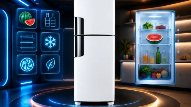 Consul Smart Frost Free Duplex 377L: cabe melancia inteira?
