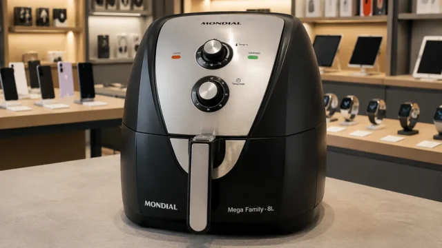 MONDIAL Air Fryer 8L: cabe bastante, mas serve para você?