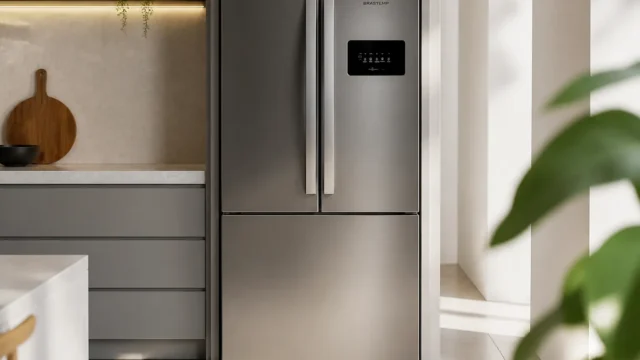 Geladeira French Door Brastemp: design sofisticado e tecnologia eficiente