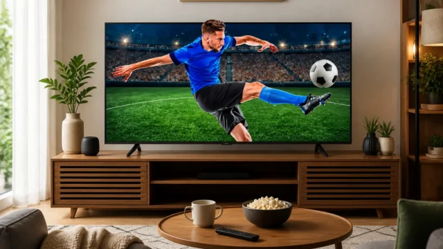 Samsung Vision AI TV 55" QLED 4K: controle por gestos e conteúdo otimizado