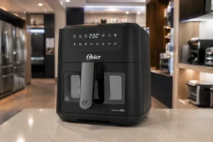 Fritadeira Digital Clear Oster 4,6L: quando o visor faz diferença na cozinha