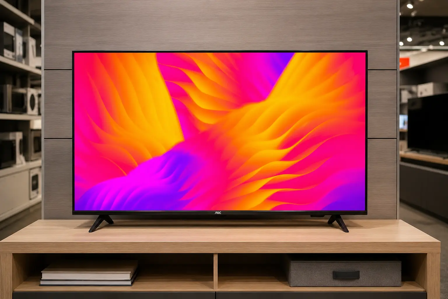 AOC 32S5155/78G: TV 32" HD ainda faz sentido em 2026?