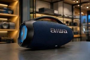 AIWA Boombox Plus serve para festas, não para transporte frequente