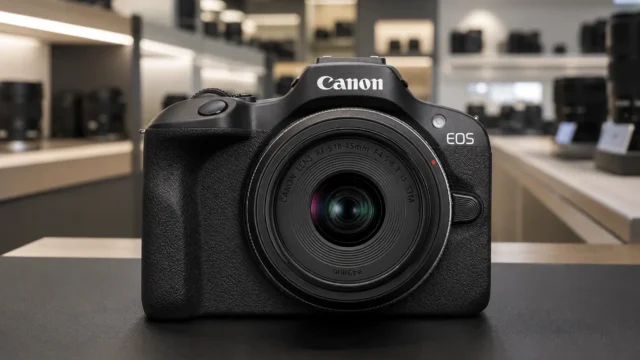 Canon R100 com lente 18-45mm atende quem quer sair do celular