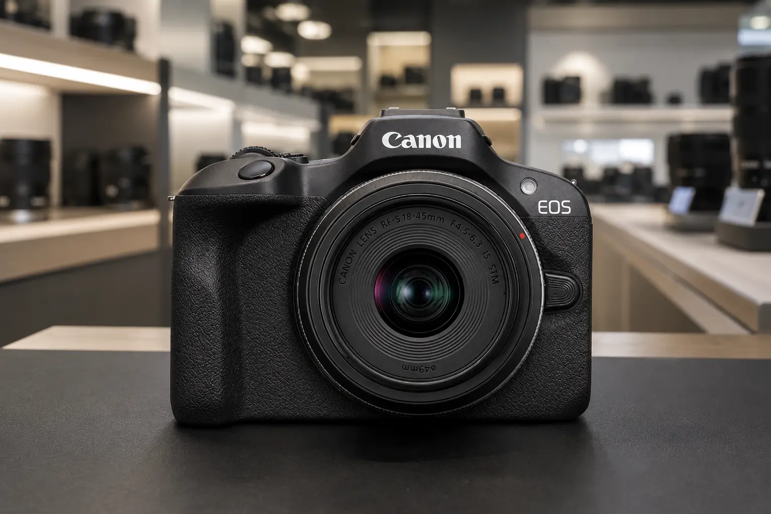 Canon R100 com lente 18-45mm atende quem quer sair do celular