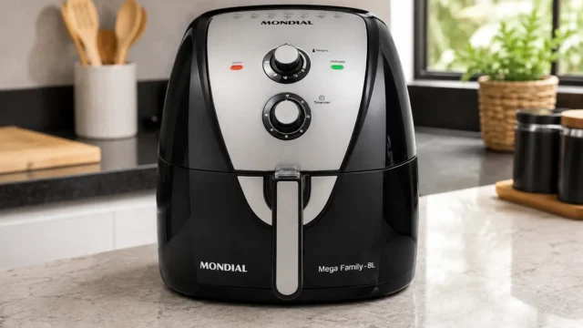 Air fryer Mondial 8L é para quem precisa de mais espaço