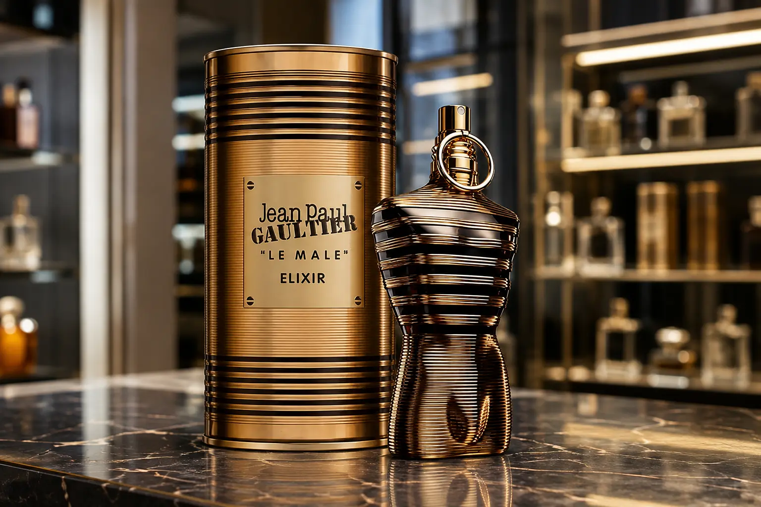 Le Male Elixir agrada quem busca perfume marcante, não coringa