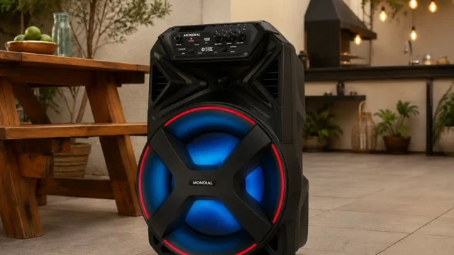 Caixa amplificada Mondial CM-250 atende festas, não o uso casual