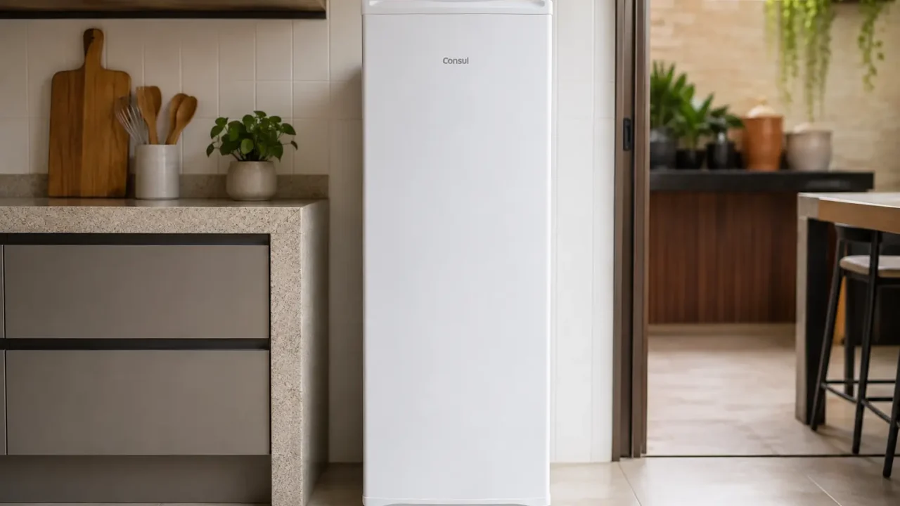 Freezer Consul CVU20 atende quem busca espaço extra organizado