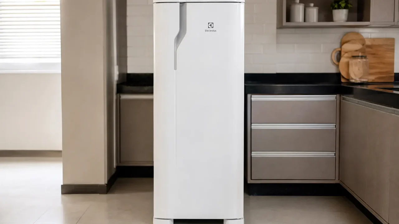 Geladeira Electrolux 240L atende casas pequenas e rotinas simples