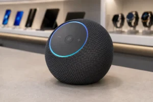 Echo Dot Max troca simplicidade por som mais robusto e hub integrado