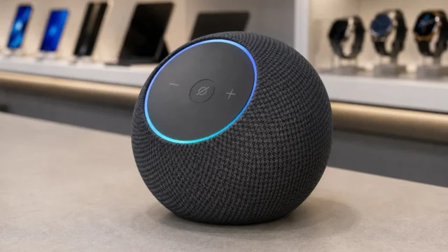 Echo Dot Max troca simplicidade por som mais robusto e hub integrado
