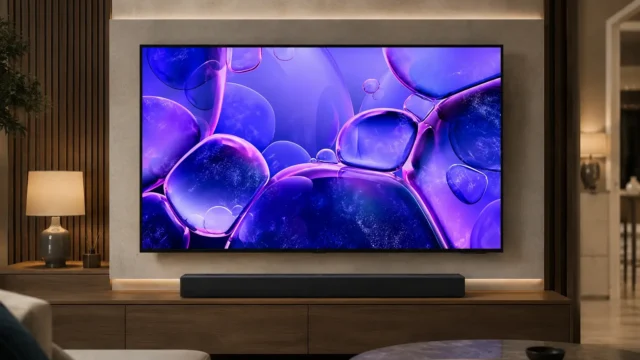 Combo Samsung U8500F 58" é para quem já quer TV e soundbar juntas