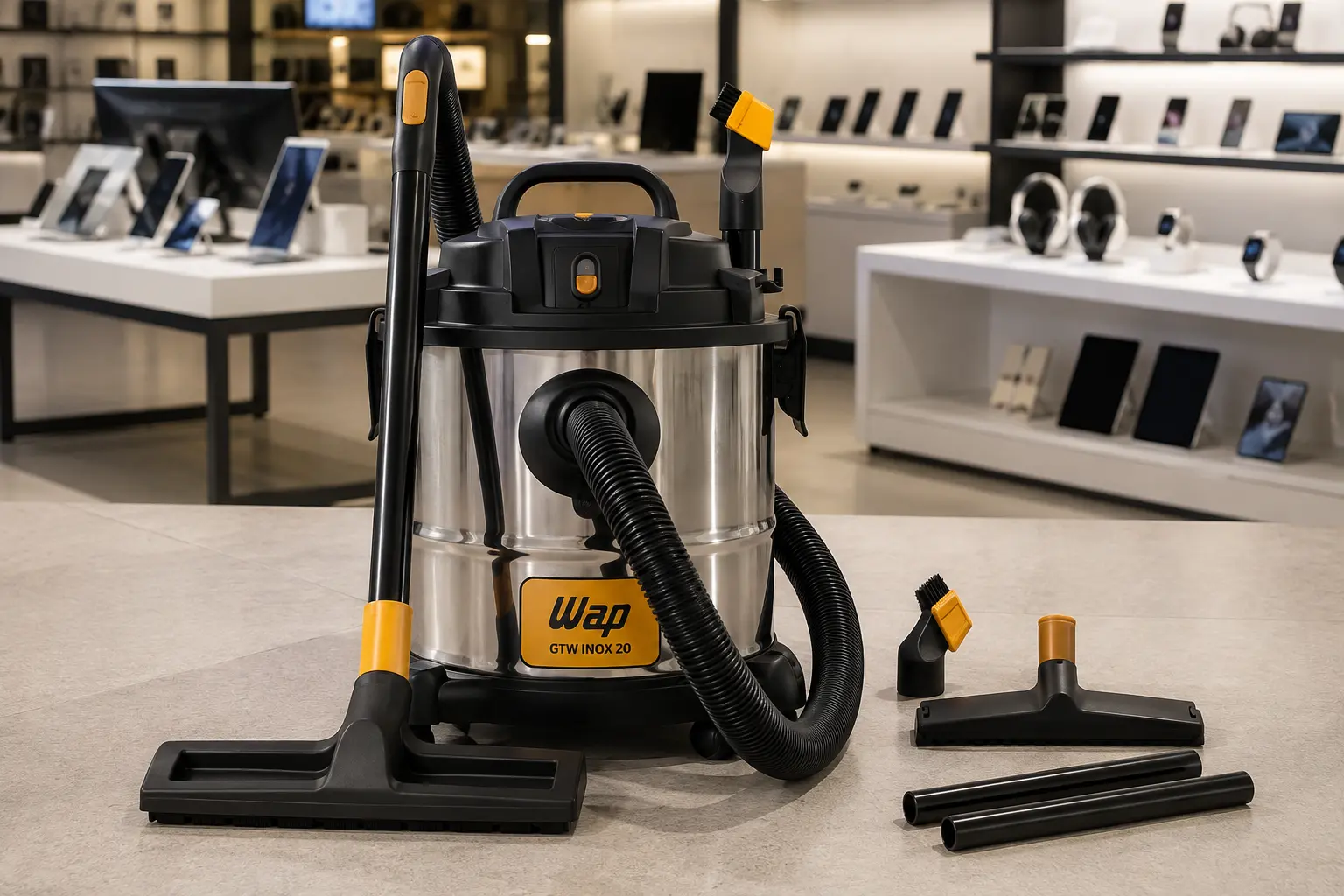 WAP GTW INOX 20 é para quem precisa de volume, não de pouco espaço
