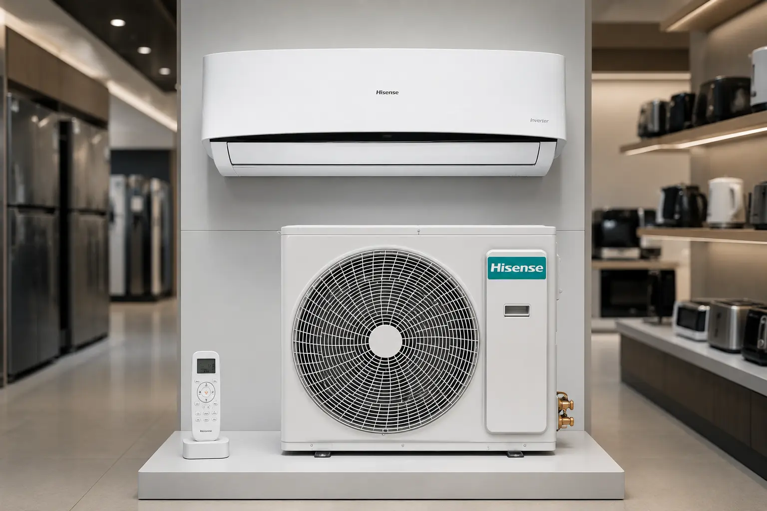 Hisense 24.000 BTUs atende quem já dimensionou o ambiente
