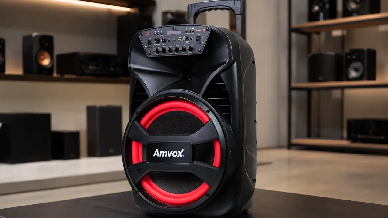 Amvox ACA 480 Viper II serve para festas, não para uso diário