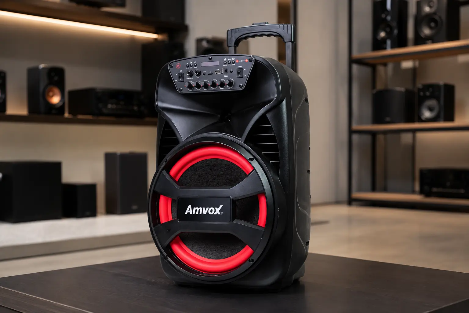 Amvox ACA 480 Viper II serve para festas, não para uso diário