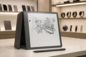 Kindle Scribe atende quem lê e escreve, não só quem lê