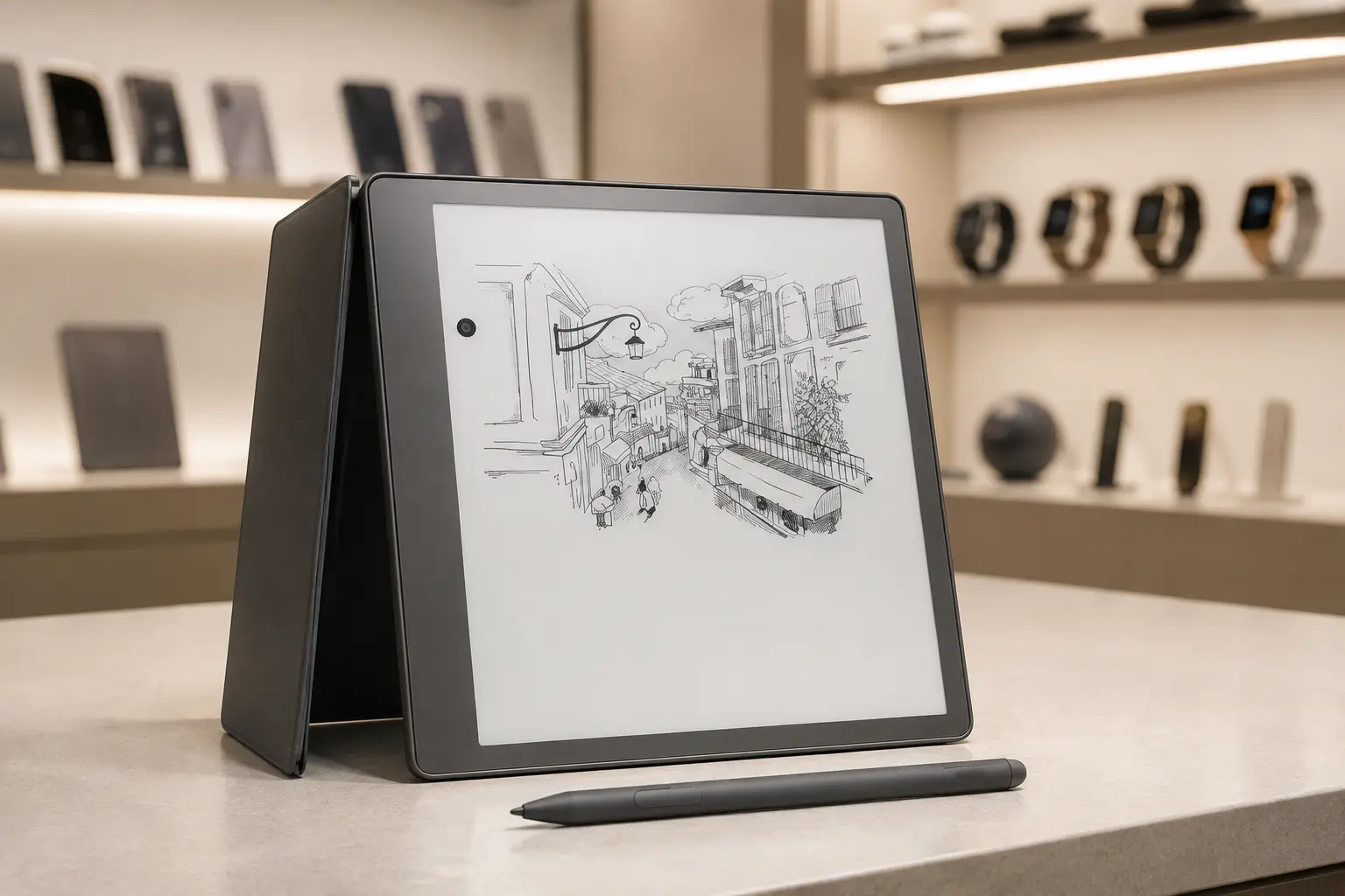 Kindle Scribe atende quem lê e escreve, não só quem lê