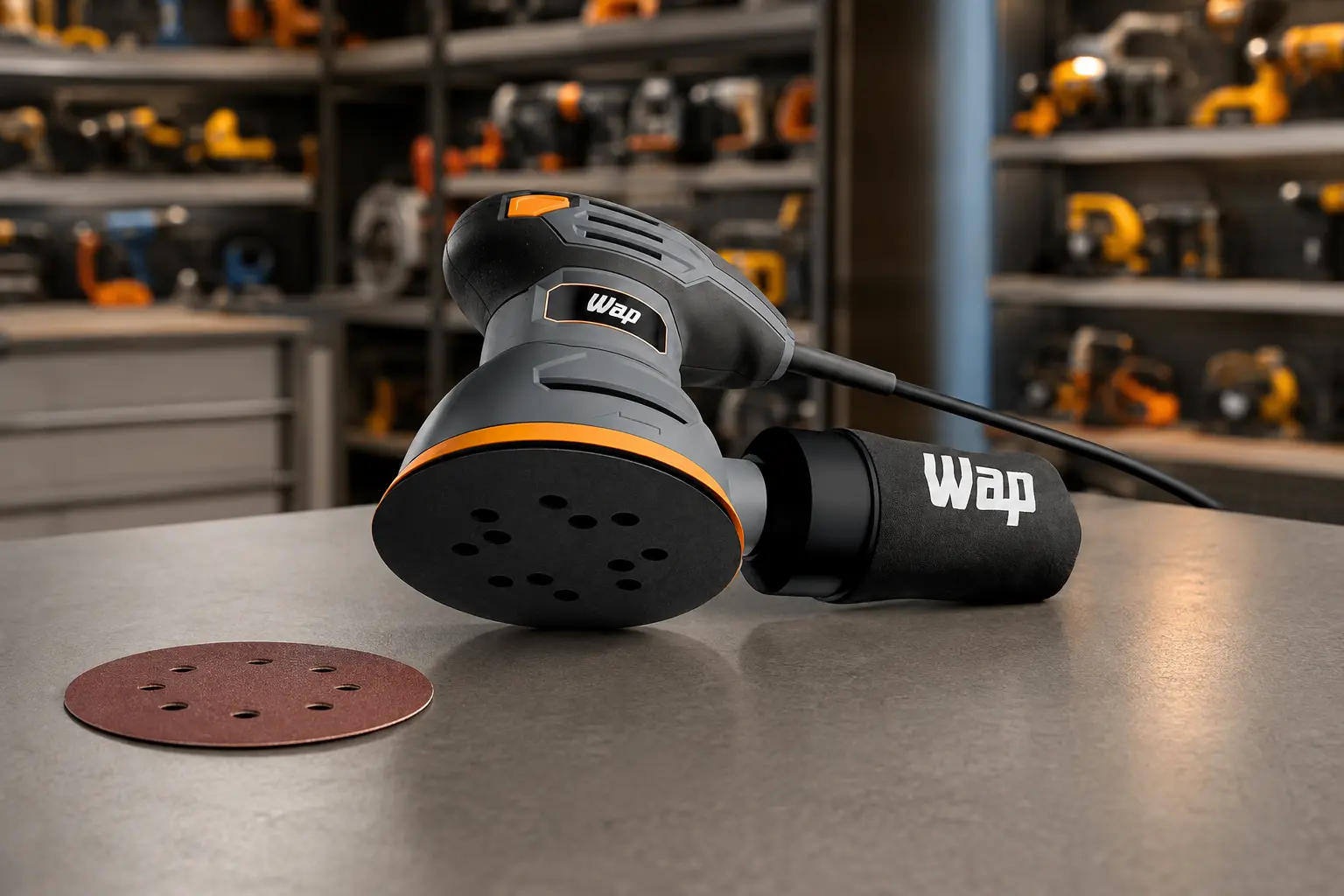 Lixadeira WAP LR01 atende reparos leves, não uso intenso