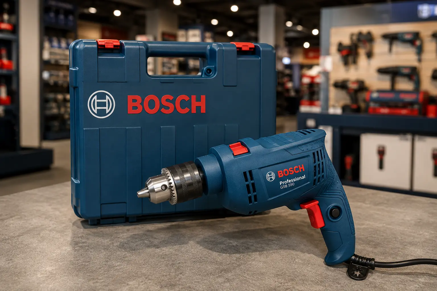 Bosch GSB 550 atende quem aceita cabo; mobilidade pede bateria