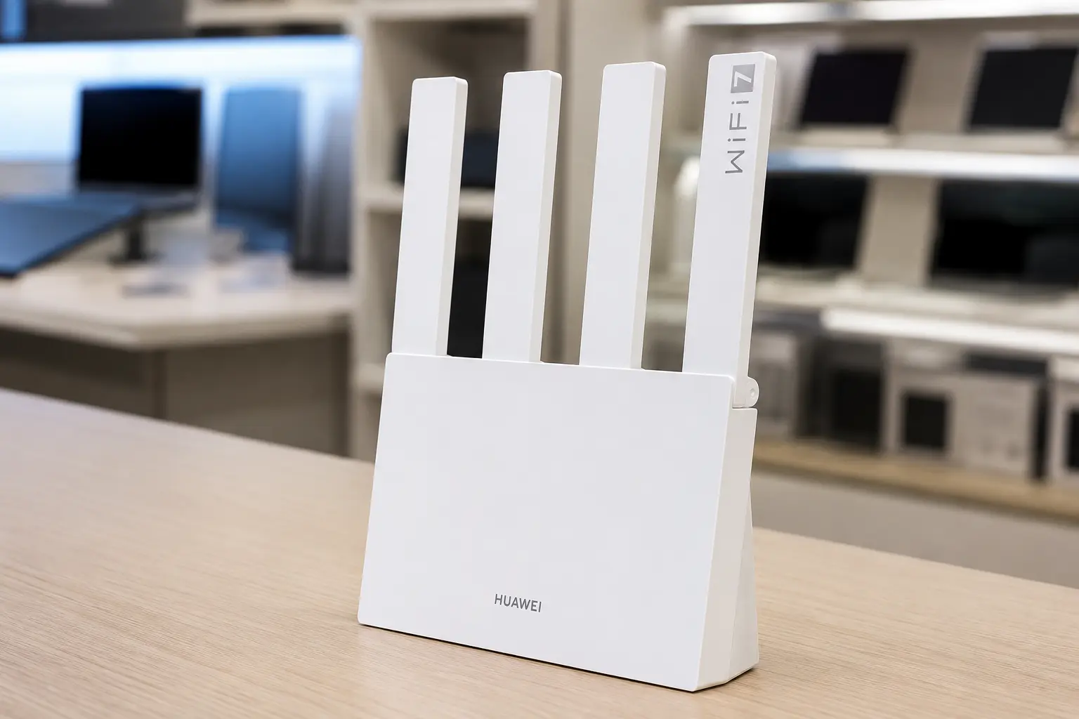 HUAWEI WiFi BE3 combina com rede antiga, não com todo Wi-Fi 6