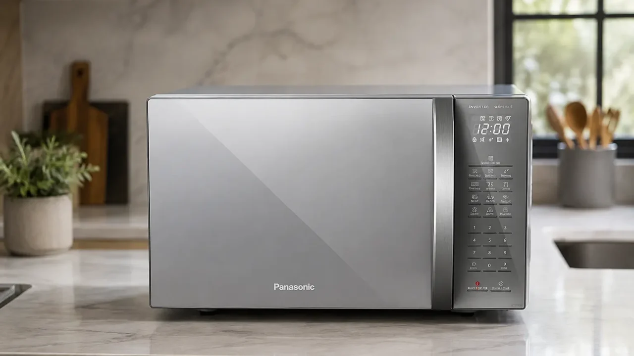Micro-ondas Panasonic 34L atende quem quer espaço e praticidade