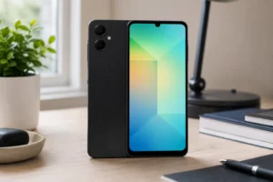 Samsung Galaxy A06 5G atende quem quer básico, não alto desempenho