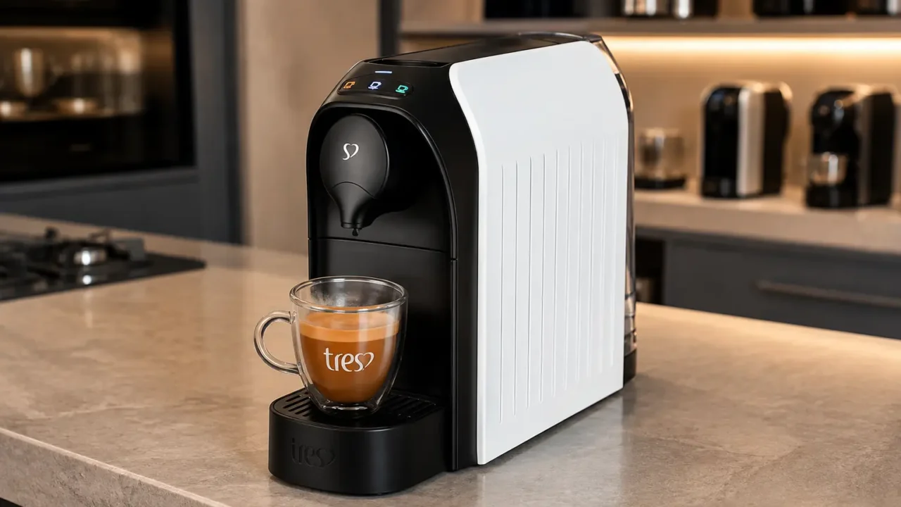 TRES Passione serve para variar bebidas, não só preparar espresso