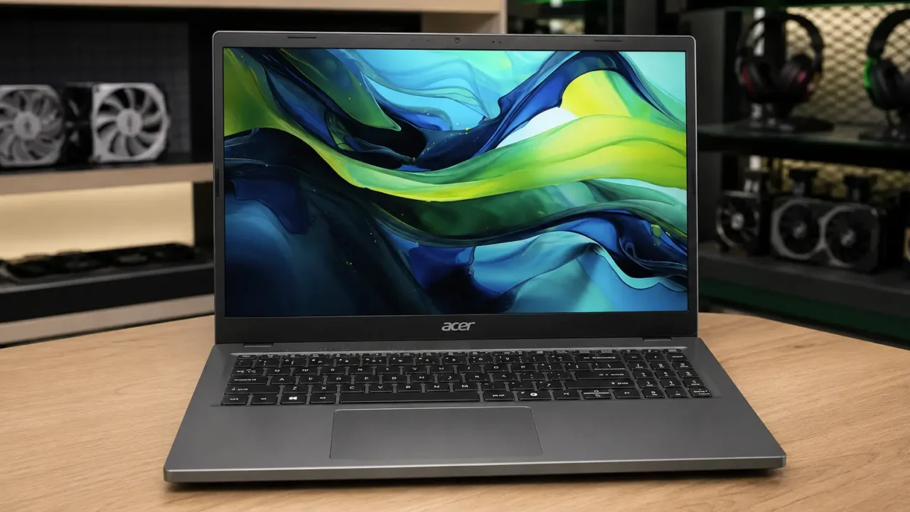 Aspire Go 15 serve a quem prioriza Core i5 H sobre 16GB e IPS