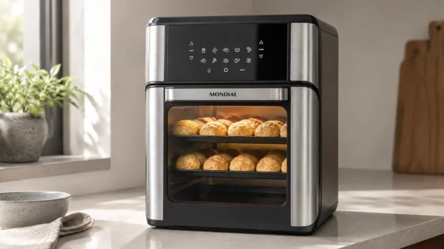 Air fryer forno 12L Mondial atende quem quer mais espaço