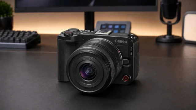 Canon EOS R50 V mira criadores, não quem busca câmera híbrida