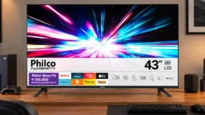 Philco Roku TV 43": simplicidade Full HD ou tela 4K?