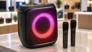 JBL PartyBox Encore Essential 2 Mic: karaokê ou caixa mais simples?