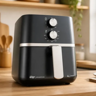 WAP Fritadeira Elétrica Air Fryer FAMILY 4L: ideal para quem quer praticidade na cozinha