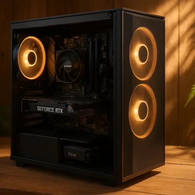 Monte seu PC: Ryzen 5 5600X, RTX 4060, 16GB, 512GB SSD