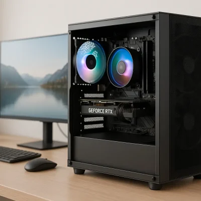 Monte seu PC: Ryzen 5 5500, RTX 4060 Ti, 16GB, 480GB SSD