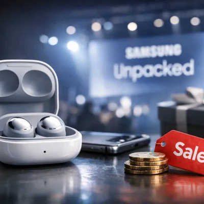 Galaxy Buds 3 Pro entram em promoção antes de novo anúncio da Samsung