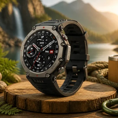 Amazfit T-Rex 3: robusto e resistente para aventuras ao ar livre