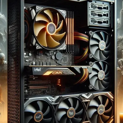 PC Gamer Intel i5-10400F, Radeon RX 7600, 16GB DDR4, SSD 480GB