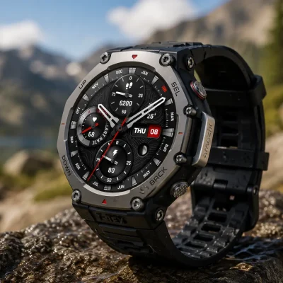 Amazfit T-Rex 3: GPS e mapas offline para treino e aventura