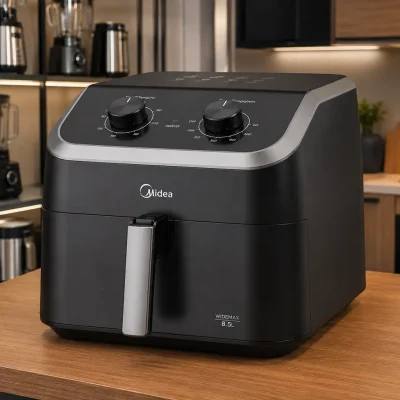Midea Air Fryer 8,5L: faz sentido para cozinhas com pouco espaço?
