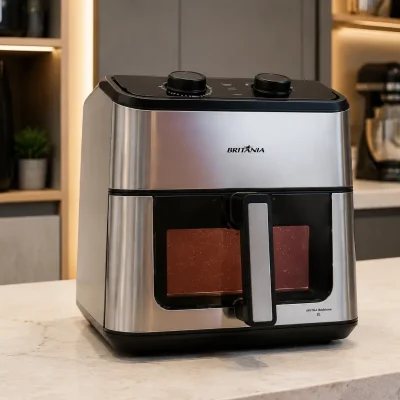 Air Fryer Britânia 8L 3 em 1 Redstone BAF80A: cabe bem na sua cozinha?