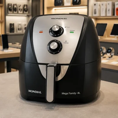 MONDIAL Air Fryer 8L: cabe bastante, mas serve para você?