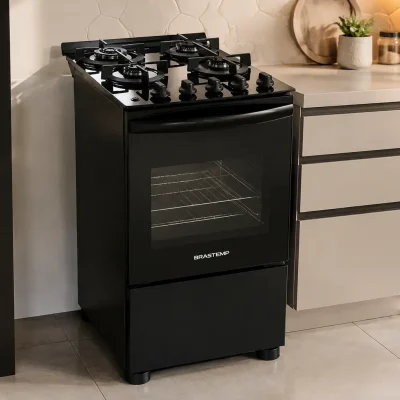 Brastemp 4 Bocas com mesa de vidro e dupla chama: cabe na cozinha compacta?