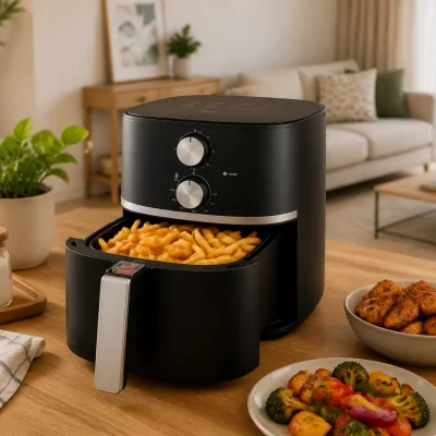 Air Fryer WAP GRAND WAFG2S 5,2L: bom para família ou só para porções pequenas?