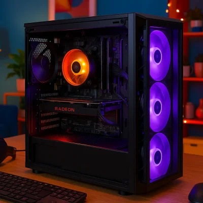 Monte seu PC: Ryzen 5 4600G, RX 580, 16GB, 480GB SSD